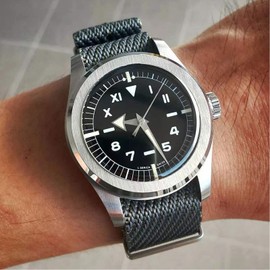 WOUKUP Premium Weave Nylon Watch Band 20mm 22mm Replacement Military Watch Straps for Men