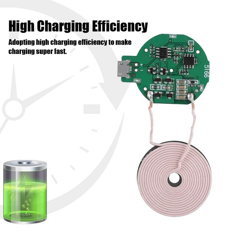 Fosa High Charging Efficiency Mini QI Wireless Charger Transmitter Module