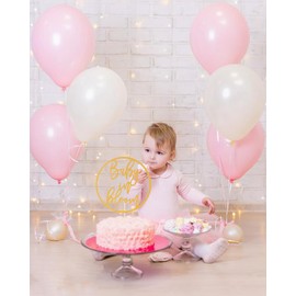 Decoración para tartas de bebé en flor – Decoración para tartas de baby shower, decoración de fiesta de revelación de género, anuncio de embarazo, suministros para fiesta de bebé Wecome