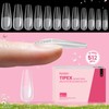 Beetles Tipex Instant Apex Nail Extension Tips Kit Almond/Coffin/Square/Oval/Stiletto/Squaoval Shape