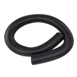 Homeswitch Black Threaded Hose, 40mm ID x 48mm OD, 1m Length, Suitable for 40mm Vacuum Accessories