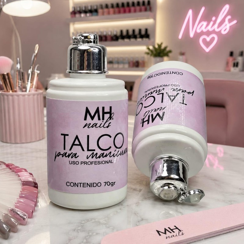 TALCO PARA MANICURA RUSA MH NAILS