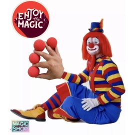 Bozoscompany Sponge Balls Magic Trick Magician Props Sleight of Hand Tricks