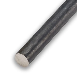 1.000 (1 inch) x 72 inches, A36 Carbon Steel Round Rod, Hot Rolled