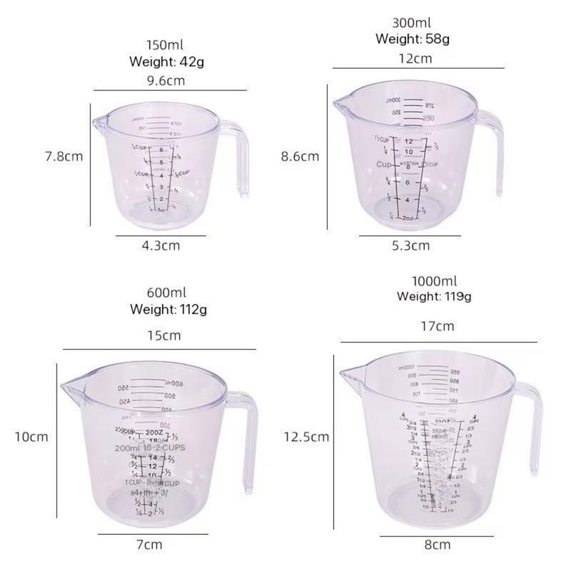 7x Stainless Steel Measuring Cups with 6x Measure Spoons Set,4x