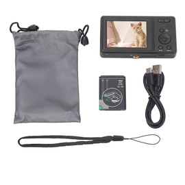 Digital Camera 68M 4K 2.7inch HD Display 16x Zoom Autofocus Anti Shake Multicolor Filter Compact Pocket Camera for Travel Shooting