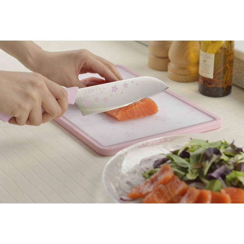 SAKURA Dual-sided Cutting Board [Made in Japan] 34629