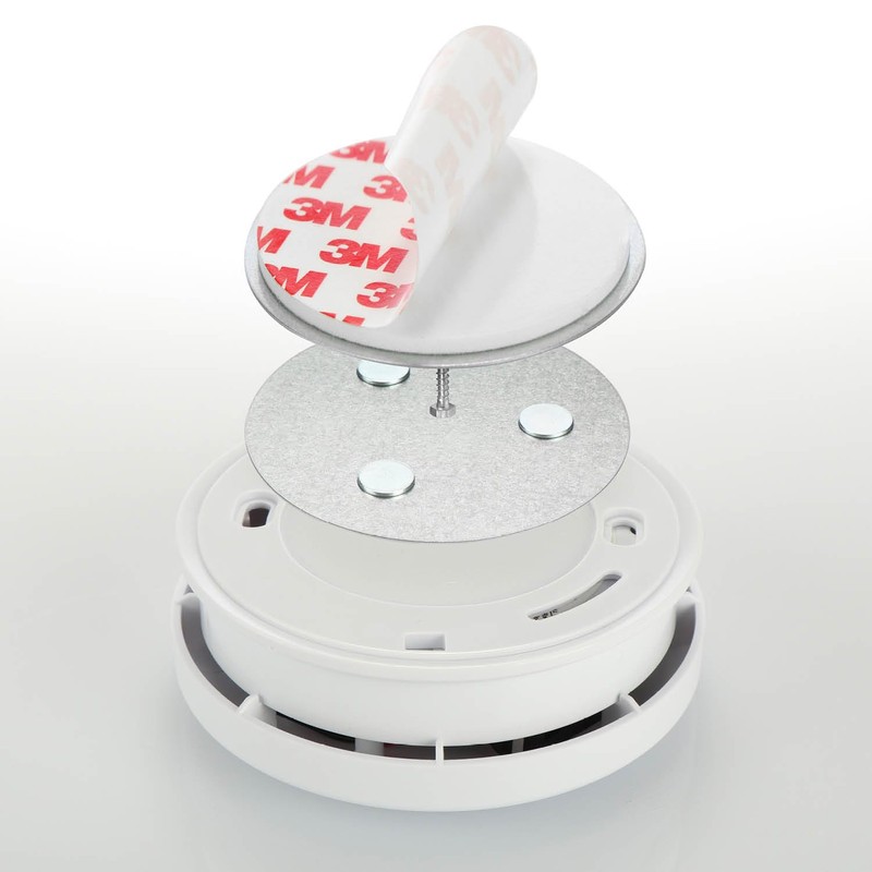 com-four com-four? 5X Magnethalterung fr Sicherheitsmelder - Halterung zum Kleben