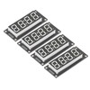4 Set 4 Digit Digital Tube LED Display Board 7