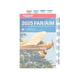 NorthstarVFR Far Aim Tabs, Color-Coded for Private Pilot, Instrument Rating, Commercial Pilot, Certified Flight Instructor, Instrument Instructor (Private + Instrument Combo)