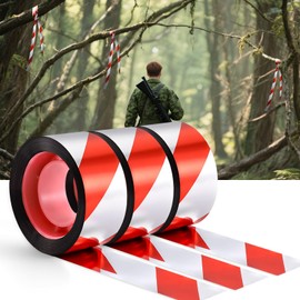 GSDOTZAP 3PCS Non Adhesive Hunting Trail Marking Tapes, Total 492FT / 150M Reflective Ribbons for Hunting Tree, Surveyors Flagging Tape for Hunting, Tree Marking, Boundaries, and Hazardous Areas