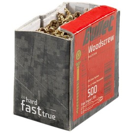 Bullet 3.0 x 12mm Wood Screw (600 Pieces)