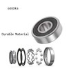 10pcs 6000-2RS Ball Bearings 10mm x 26mm x 8mm Double
