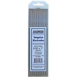 1/16" X 7" Ground Finish Lanthana Tungsten Electrode (10 Per Package)