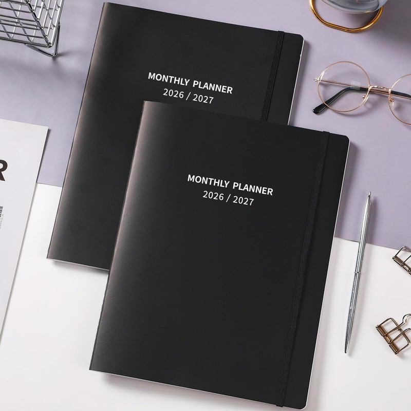 2026-2027 Monthly Planner/Calendar - 2 Year Calendar 2026-2027, Jan. 2026