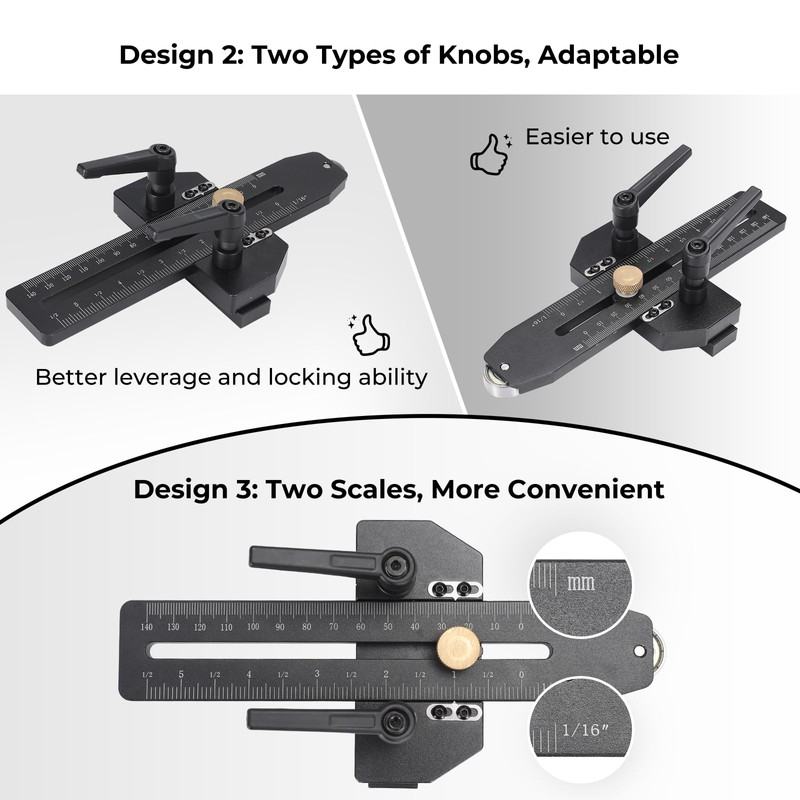 Thin Rip Jig Table Saw Jig Guide, Upgraded Making Repetitive