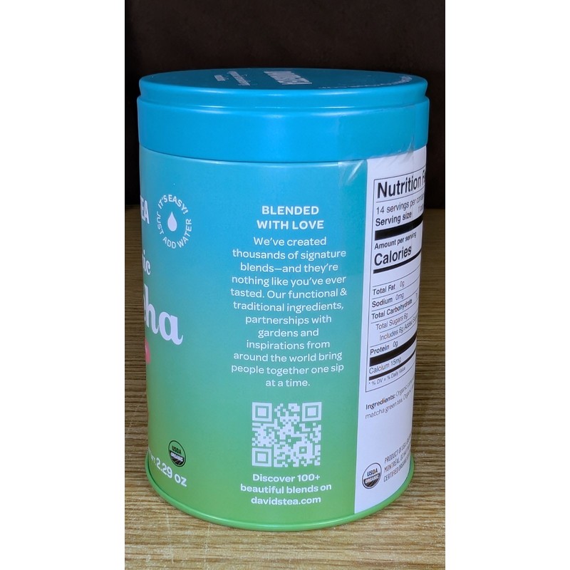 Davids's Tea DavidsTea Strawberry Matcha From Japan 2.29 Oz.