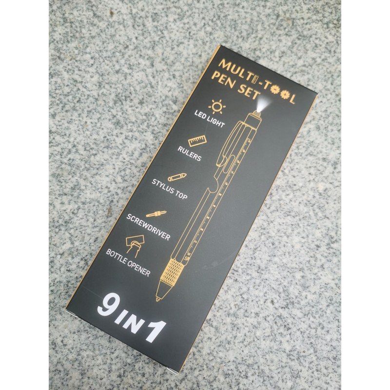 9 in 1 Multitool Pen, Stocking Stuffers Gifts Unique Christmas