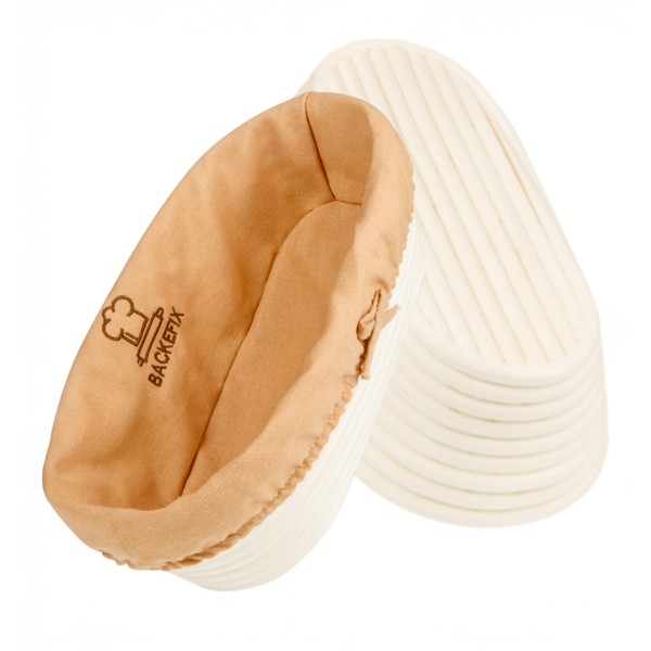 Backefix Proofing Basket Oval 25 cm for 1.5 kg to