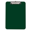 Better Office Products Green Plastic Clipboards, 12 Pack, Durable, 12.5