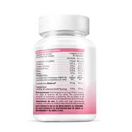 Bio B | Probióticos Women con 15 billones UFC + Hierro BioFerrin | Cepas Especializadas para Mujer | Probióticos Vaginales | 30 cápsulas