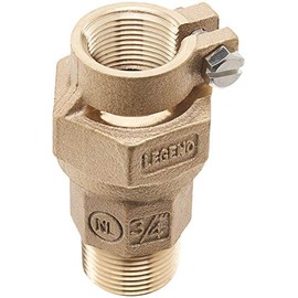 Standard Plumbing Supply 313-204NL LEGEND VALVE AND FITTING T-4300 No Lead Copper Tube Size Pack Joint with Male Iron Pipe Water Service Coupling Socket, 3/4"