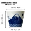 Mino Ware Japan - Japanese Sake Cups Set of 2-