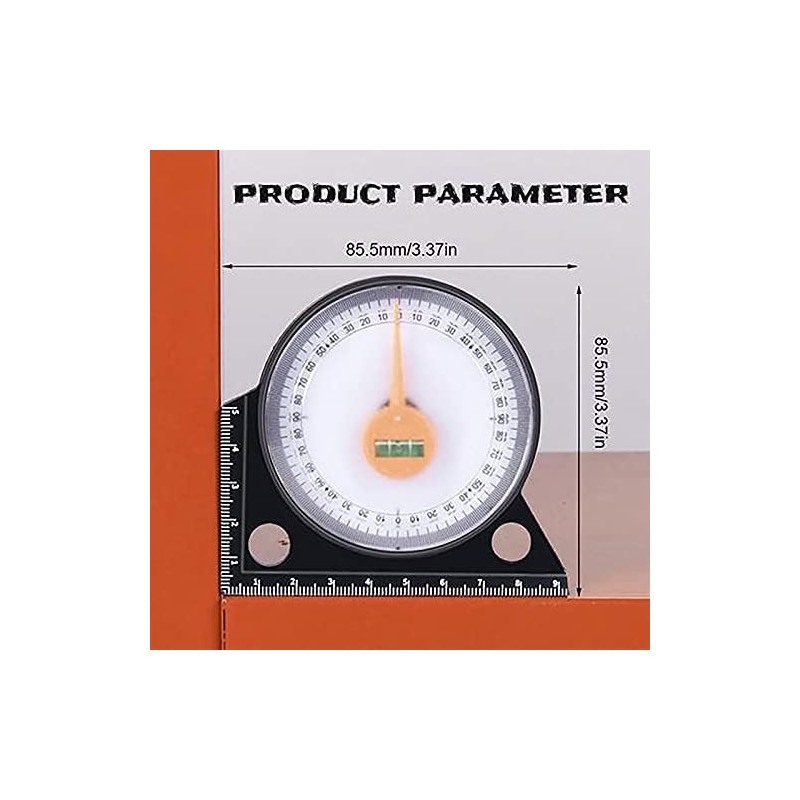 WentOr Magnetic Precision Angle Level, Angle Measuring Tool