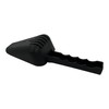 Slotted Ice Scoop 10 oz, Black Plastic, Plastic Scoop, Ice