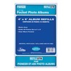Pioneer STR 3-Ring Memo Album 40 Pocket Refills, 2 Per