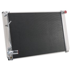 EGINCOOLER All Aluminum Radiator Cooler For 2004 2005 2006 Toyota Sienna CE LE XLE Limited Mini 3.3L V6 1 Row Aluminum Radiator