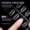 Gelike EC Extra Short Soft Gel Nail Tips Kit for