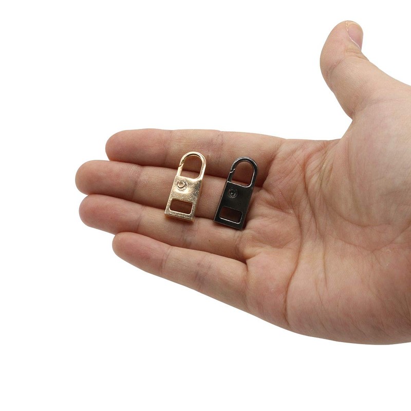 Zipper Pull Tab Replacement Metal Zipper Handle Mend Fixer for