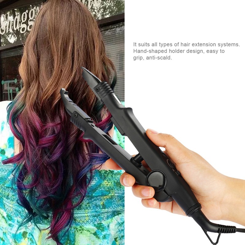 Hair Extension Connector Machine Salon Fusion Iron Tool Wig Connector