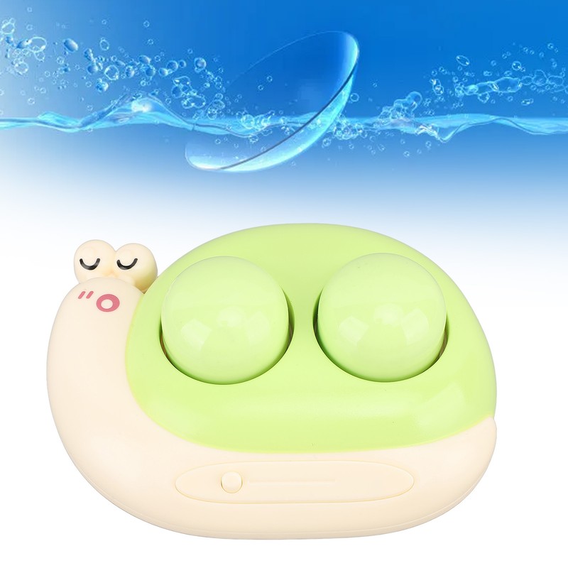 Contact Lens Cleaner Machine Snail Shape Portable Battery Powered One