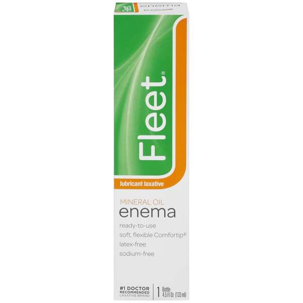 Fleet Enema - Mineral Oil - 4.5 Fl Oz. - (3 Pack)