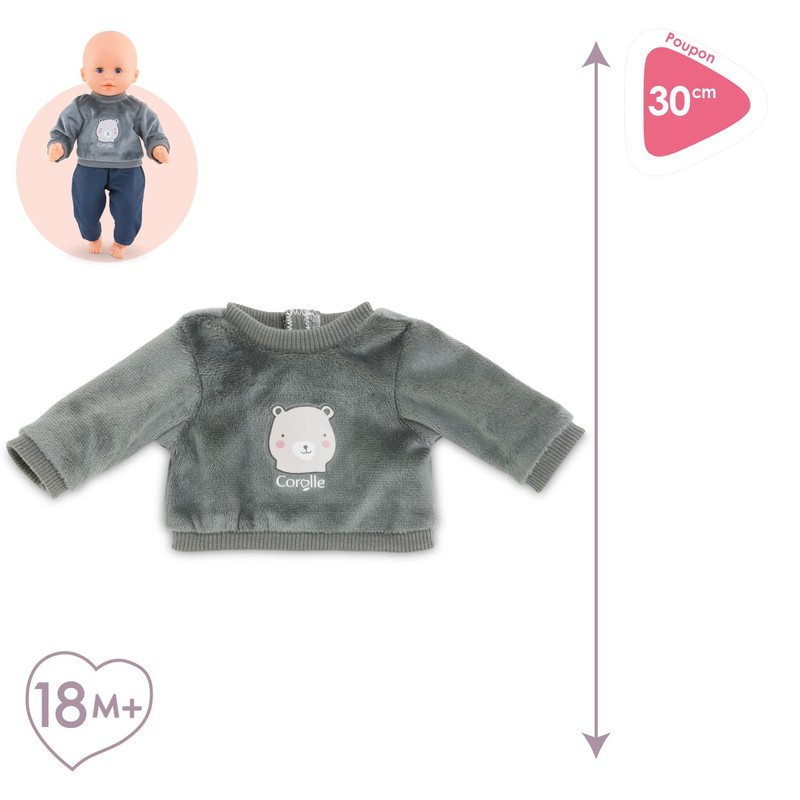 Corolle 9000110530 Mon Premier Poupon 30 cm Jumper, Bear, for