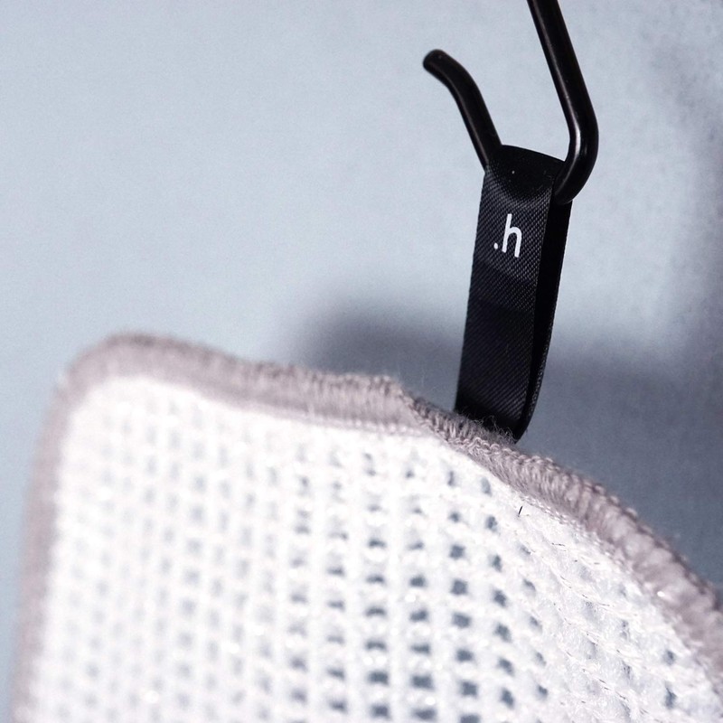 Infinity Antibacterial Sponge (Blue) 5 Piece Set, Silver Ion, Sterling