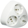 Kopp 100502000 Triple earthed socket