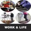 HEALEG Anti Fatigue Floor Mat Black 30X20 High Density Foam