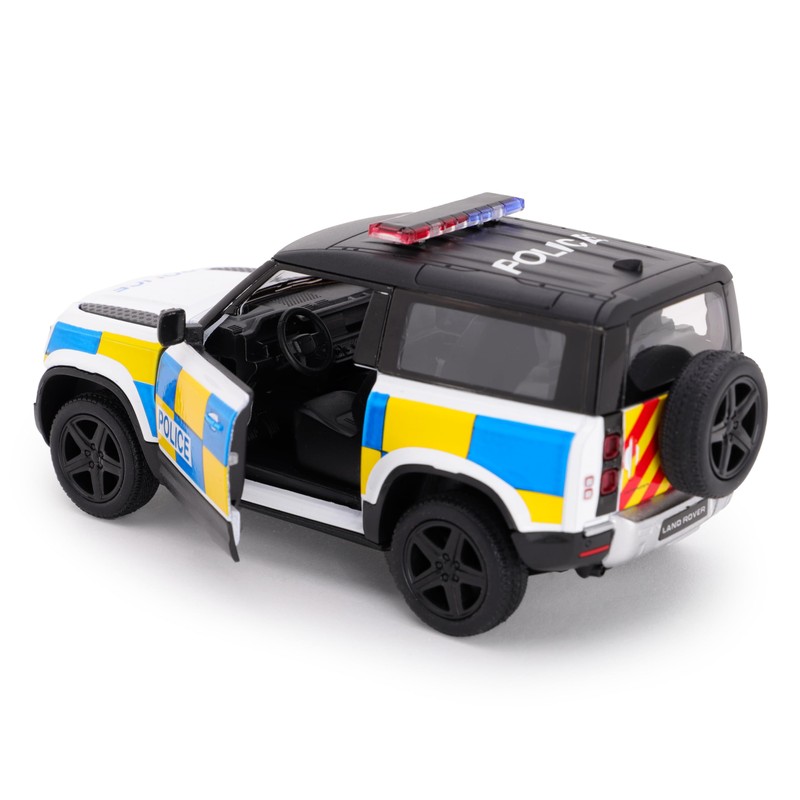 Toyland® 12cm (5") Pull Back & Go Die Cast Police