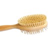 Mars Professional Wood Pin and Bristle Brush for Horses, Mane