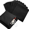 Sanwuta 8 Pcs Zippered Silver Storage Bags Anti Tarnish Bags