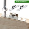 12 Pack 3/8 inch Push-Pull Sliding Window Roller Metal Wheels,