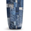 Denim Patchwork Pattern Tote Bag