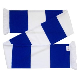 Brighton Fans Blue and White Traditional Bar Scarf