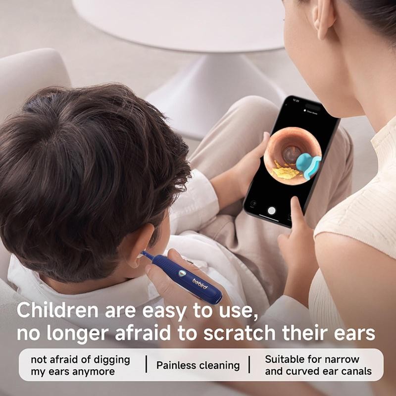 bebird Smart Visual Ear Cleaner, 1 Box Waterproof Ear Wax