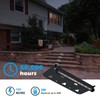 Lecotresy Modern 7inch 3W Hardscape Lighting,5000K Daylight White Retaining Wall