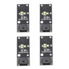 4Pcs CSL Yellow DRL LED Modules 5W Beads 1500AM Stable