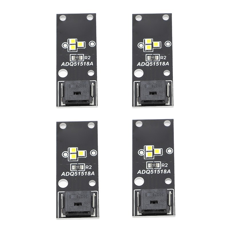 4Pcs CSL Yellow DRL LED Modules 5W Beads 1500AM Stable